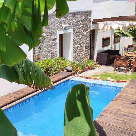 Villa Canaria Piscina Jacuzzi Jardin Santa Maria de Guia de Gran Canaria Exterior foto